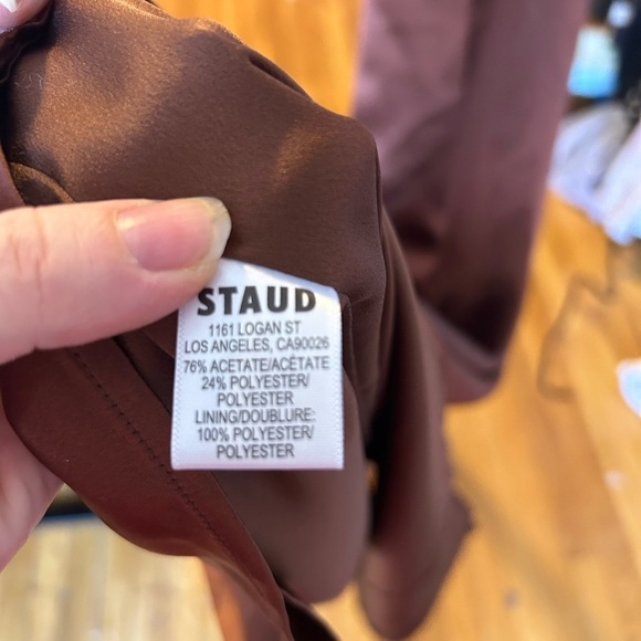 NWT Staud JANET DRESS - Picture 8 of 9